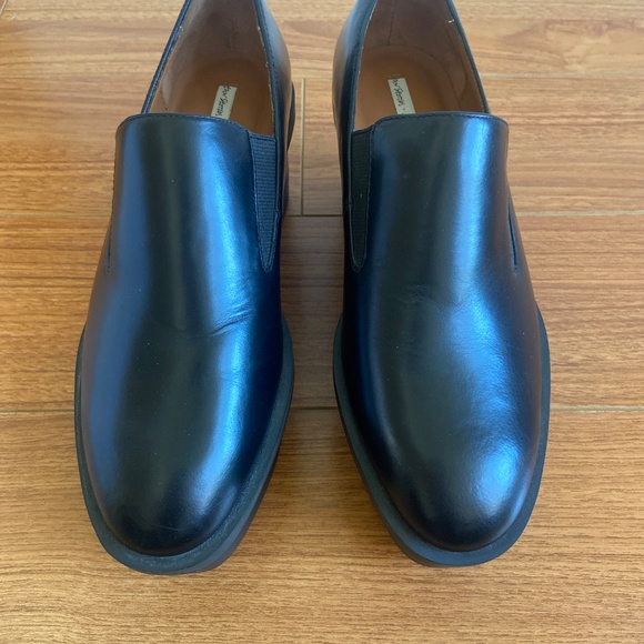 & Other Stories Platform Heel Shoe Leather Size 36 - Picture 3 of 4